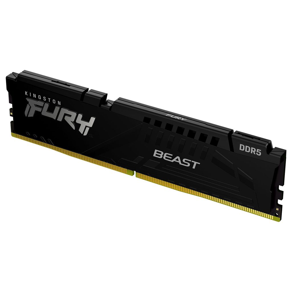 رم دسکتاپ 16 گیگ مدل RAM 16G Kingston Fury Beast DDR5 6000MHz