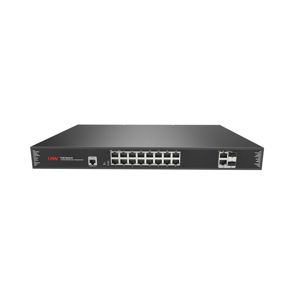 سوئیچ 16 پورت POE مدل ONV 31016PFM